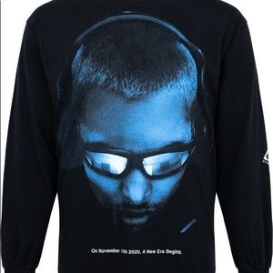 Travis Scott Corrupted Long Sleeve Tee Size Large New